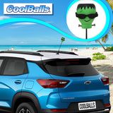 Coolballs Cool Franky Car Antenna Topper