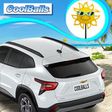 Coolballs California Sunshine (Green Shades) Car Antenna Topper - Thin Antenna Fit