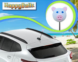 *New* HappyBalls Cute Pig Antenna Topper - Thin Antenna Fit