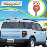 Tenna Tops Pink Owl Car Antenna Topper (Fits Thick Antenna)