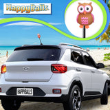 Tenna Tops Pink Owl Car Antenna Topper (Fits Thick Antenna)