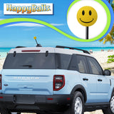 ...HappyBalls Happy Yellow Face Car Antenna Ball (Fits Thick Style Antenna)