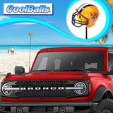 LSU Tigers Helmet Car Antenna Topper (College Football) - Thin Antenna Fit