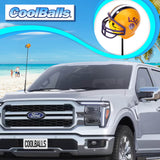 LSU Tigers Helmet Car Antenna Topper (College Football) - Thin Antenna Fit