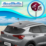 Virginia Tech Hokies Car Antenna Topper (College Football) - Thin Antenna Fit