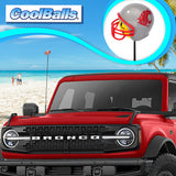 Washington State Cougars Car Antenna Topper (College Football) - Thin Antenna Fit