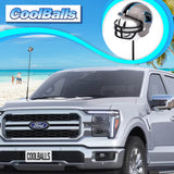 Carolina Panthers Car Antenna Topper (NFL Football) - Thin Antenna Fit