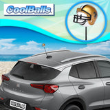 New Orleans Saints Car Antenna Topper (NFL Football) - Thin Antenna Fit