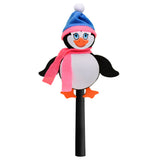 Tenna Tops Penguin Car Antenna Topper (Blue Hat) - Thick Antenna Fit