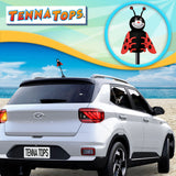 Tenna Tops "Lucky" Ladybug Car Antenna Topper - Thick Antenna Fit