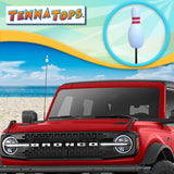 Tenna Tops Bowler Bowling Pin Car Antenna Topper