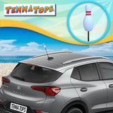 Tenna Tops Bowler Bowling Pin Car Antenna Topper