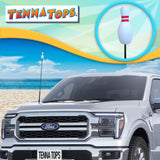 Tenna Tops Bowler Bowling Pin Car Antenna Topper