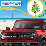 Tenna Tops Christmas Tree Car Antenna Topper