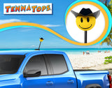 Tenna Tops Cowboy Car Antenna Topper - Thick Antenna Fit