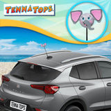Tenna Tops Elephant Car Antenna Topper - Thin Antenna Fit