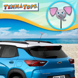 Tenna Tops Elephant Car Antenna Topper - Thin Antenna Fit