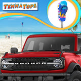 Tenna Tops Cute Flip Flop Sandal Car Antenna Topper (Beach Babe)