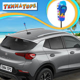 Tenna Tops Cute Flip Flop Sandal Car Antenna Topper (Beach Babe) - Thin Antenna Fit