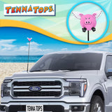 Tenna Tops Flying Pig Car Antenna Topper - Thin Antenna Fit