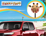 Tenna Tops "Gracie" the Giraffe Car Antenna Topper - Thick Fat Antenna Fit