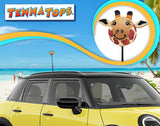 Tenna Tops "Gracie" the Giraffe Car Antenna Topper - Thin Antenna Fit