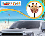 Tenna Tops "Gracie" the Giraffe Car Antenna Topper - Thin Antenna Fit