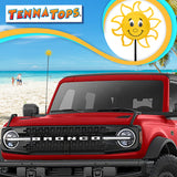 Tenna Tops Happy Florida Sunshine Car Antenna Topper