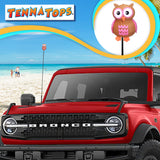 Tenna Tops Pink Owl Car Antenna Topper