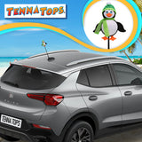 Tenna Tops Penguin Car Antenna Topper (Green)