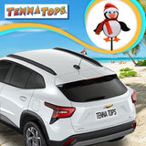 Tenna Tops Cute Penguin Car Antenna Topper (Red)