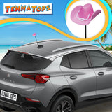 Tenna Tops Pink Cowgirl Hat Car Antenna Topper