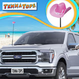 Tenna Tops Pink Cowgirl Hat Car Antenna Topper