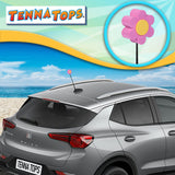 Tenna Tops Pink Daisy Yellow Center Car Antenna Topper