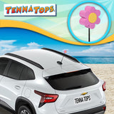 Tenna Tops Pink Daisy Yellow Center Car Antenna Topper