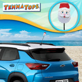 Tenna Tops Jolly Santa Claus Car Antenna Topper