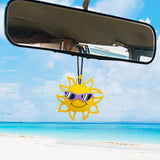 Coolballs California Sunshine Car Antenna Topper  (Purple Shades) - Thin Antenna Fit