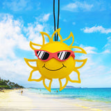 Coolballs California Sunshine Car Antenna Topper (Red Shades) - Thick Fat Antenna Fit