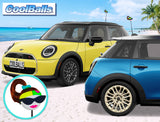 Coolballs Cool Diva - Brunette Car Antenna Topper - Thin Antenna Fit