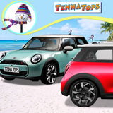 Tenna Tops Snowman Winter Hat & Scarf Car Antenna Topper (Purple) - Thick Antenna Fit
