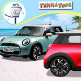 Tenna Tops Snowman Winter Hat & Scarf Car Antenna Topper (Americana) - Thick Antenna Fit