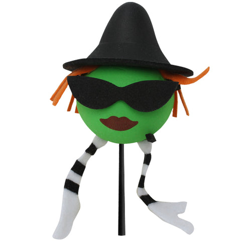 Coolballs Cool Witch Car Antenna Topper - Thin Antenna Fit