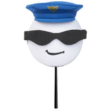 Coolballs "Cool Cop" Car Antenna Topper - Thin Antenna Fit
