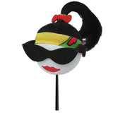 Coolballs Cool Diva Raven Car Antenna Topper - Thin Antenna Fit