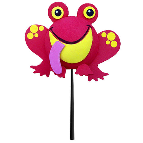 Tenna Tops Red Frog Car Antenna Topper - Thin Antenna Fit