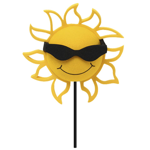 Coolballs California Sunshine Car Antenna Topper (Black Shades) - Thin Antenna Fit