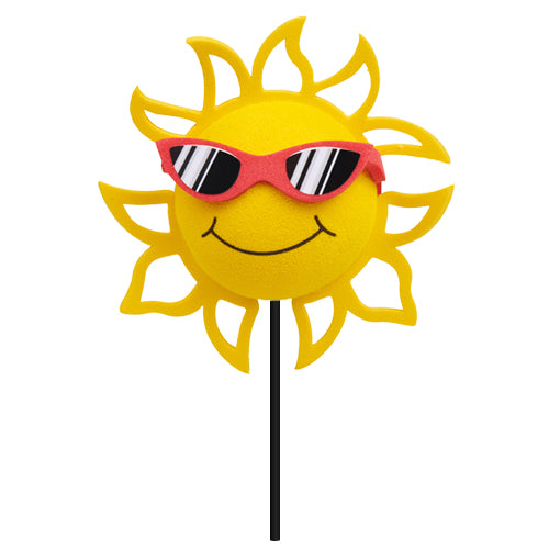 Coolballs California Sunshine Car Antenna Topper (Red Shades) - Thin Antenna Fit