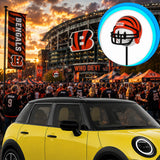 *Last One* Cincinnati Bengals Car Antenna Topper (NFL Football) - Thin Antenna Fit