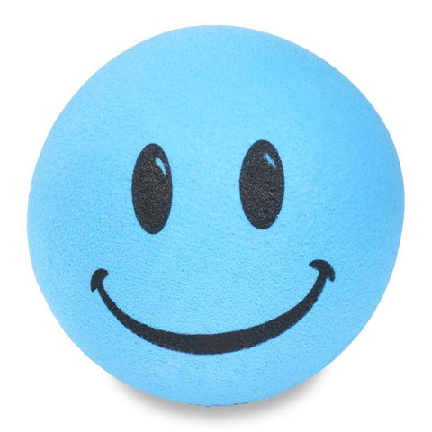 ..Tenna Tops Happy Smiley Face Car Antenna Ball (Blue) - Thin Antenna Fit