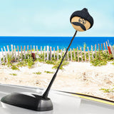Coolballs Cool Dude Black Beanie Hat Antenna Topper - Thin Antenna Fit